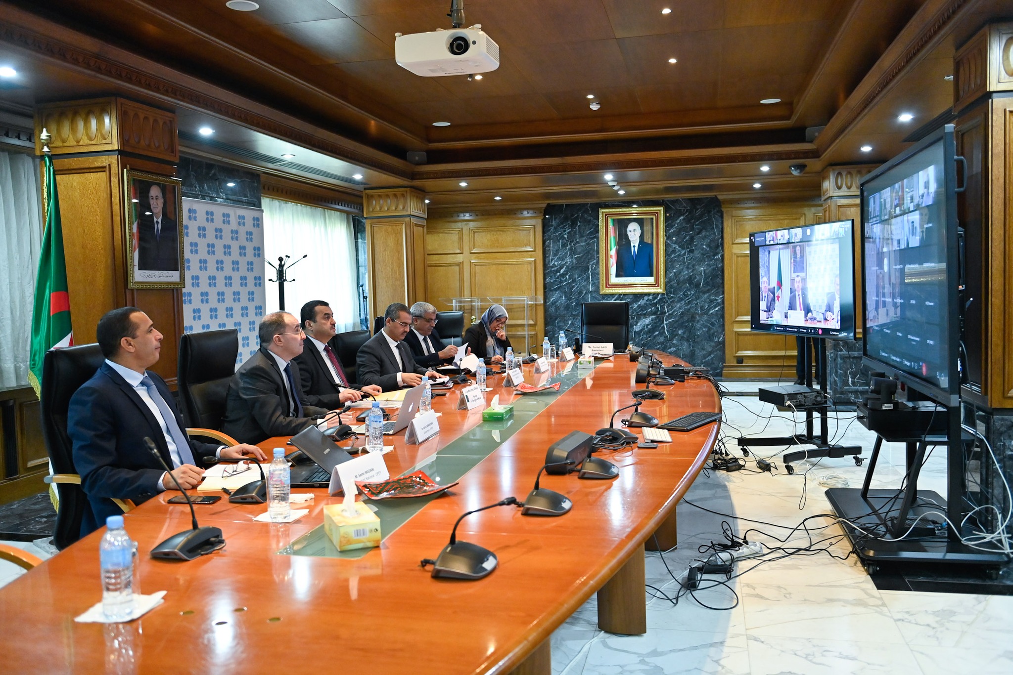 “OPEC +” .. the agreement to reduce production by 2 million barrels per day for the months of December and January - Al-Hiwar Al-Jazaeryia