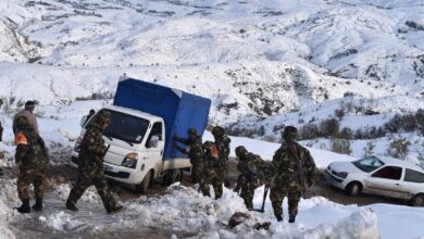 In pictures.. Army detachments continue operations to open roads and tracts in Setif and Jijel - Al-Hiwar Algeria