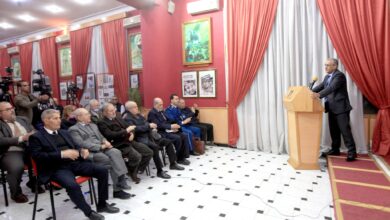 In pictures.. The National People's Assembly participates in honoring the late Saeed Chaiban - Al-Hiwar Algeria
