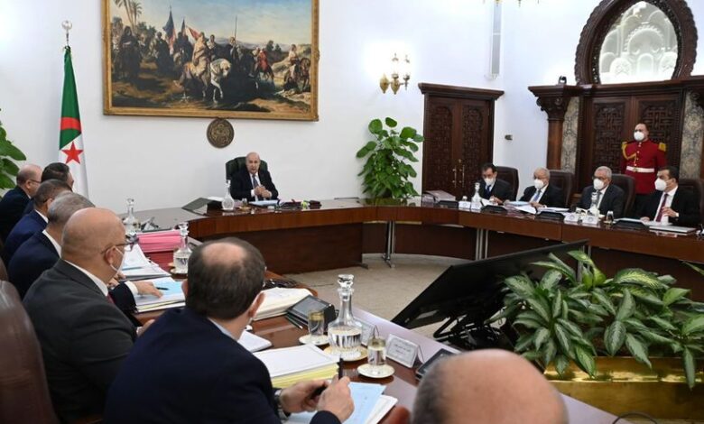 President Tebboune chairs a meeting of the Council of Ministers - Al-Hiwar Al-Jazairia