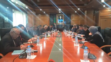 In pictures.. Arkab and Kroug meet to study the facilities and infrastructure projects for the Integrated Phosphate and Iron Mine projects in Ghar Jbeilat - Al Hewar Al Jazairiya