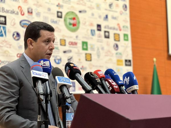 In pictures.. Hammadi oversees the official opening of a forum on "Mechanisms for Financing Hotel and Tourism Projects in Algeria - Al-Hiwar Al-Jazaeryia"