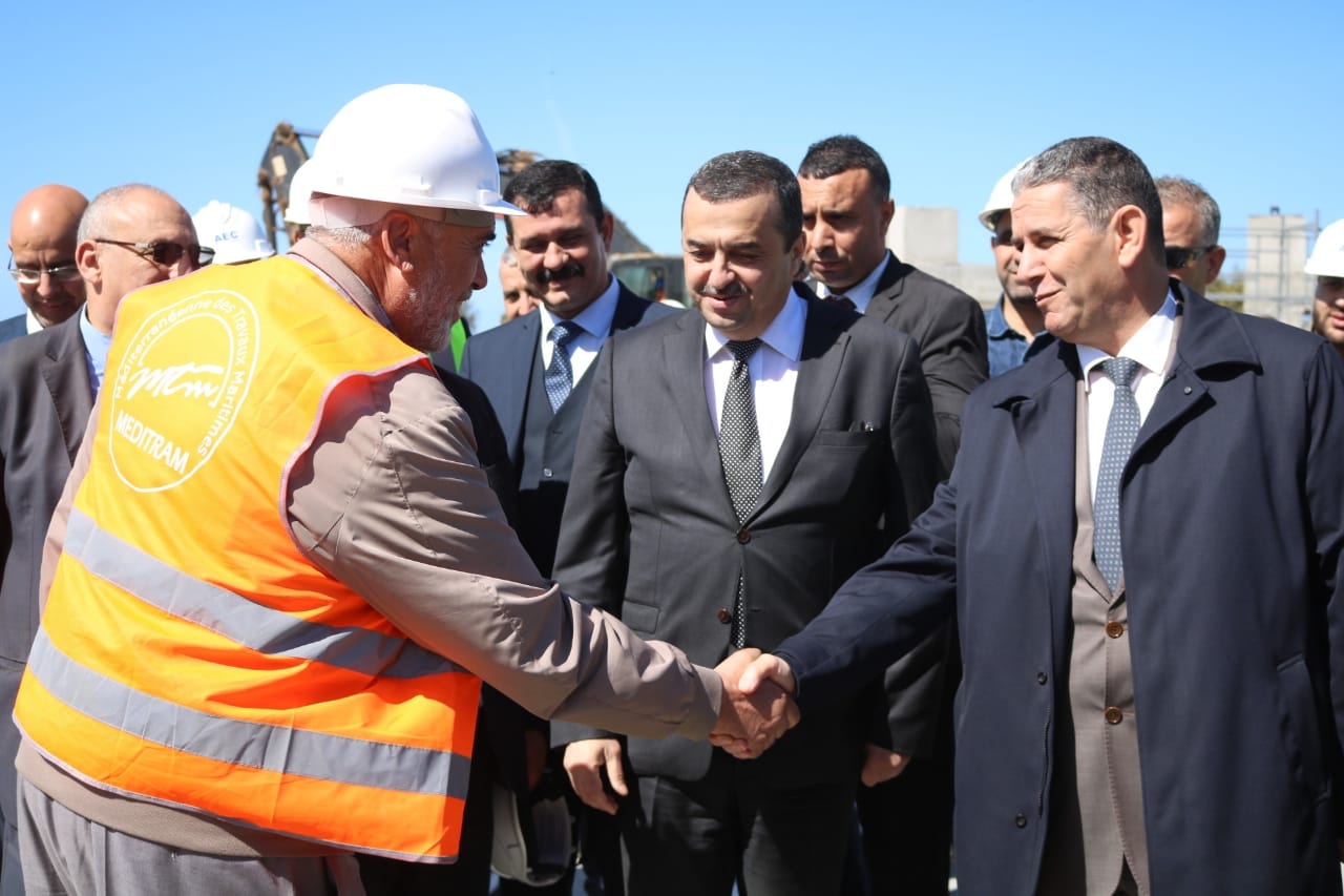 In pictures, progress in the works of the sea water desalination plant in Boumerdes - Al-Houwar, Algeria