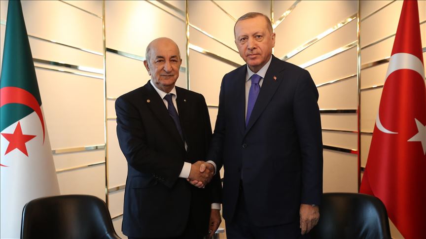 President Tebboune receives congratulations from the Turkish President - Al-Hiwar Al-Jazaeryia