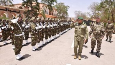 Major General Mohamed Ajroud receives the Deputy Chief of Staff of the Nigerian Armed Forces - Al-Hiwar Algeria