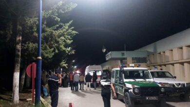 11 injured in a truck rollover accident between El Tarf and Souk Ahras - El Hawar Algeria