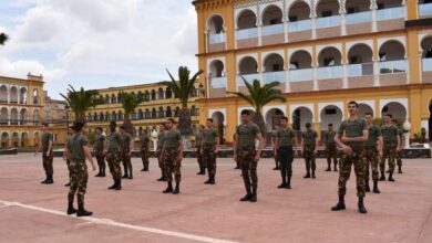 A media visit to the Higher School of Military Administration in the 2nd Military Region - Al-Hiwar, Algeria