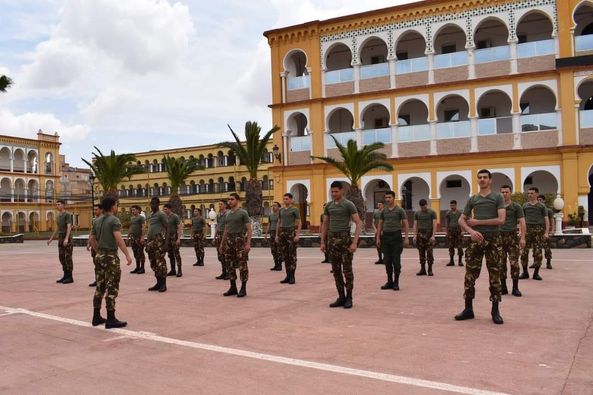 A media visit to the Higher School of Military Administration in the 2nd Military Region - Al-Hiwar, Algeria