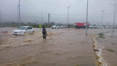Al-Tarif.. The heavy rains delighted many and saddened those whose homes were flooded - Al-Hiwar Al-Jazaeryia