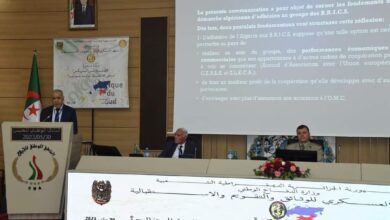 The Military Institute for Documentation, Evaluation and Reception organizes a round table entitled "Joining the BRICS: What are the implications for Algeria" - Al-Hiwar Al-Jazaeryia