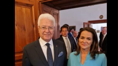 In pictures.. Ambassador Abdel Hafeez Allam meets with Hungarian President Catalin Novak - Al-Hiwar Al-Jazaeryia