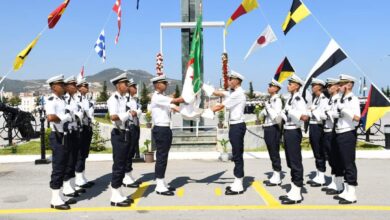 Pictures.. Graduation batches at the Applied School of Naval Soldiers in Jijel - Al-Hiwar Algeria