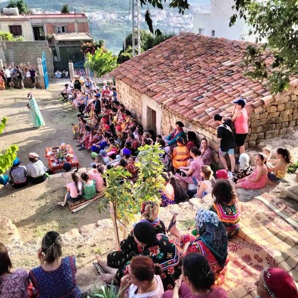 Tizi Ouzou.. Interstate street theater art forum - Al-Hiwar Algeria