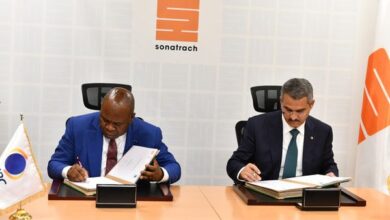A memorandum of understanding between Sonatrach and the Congolese Petroleum Company Brazzaville - El Hewar Algeria