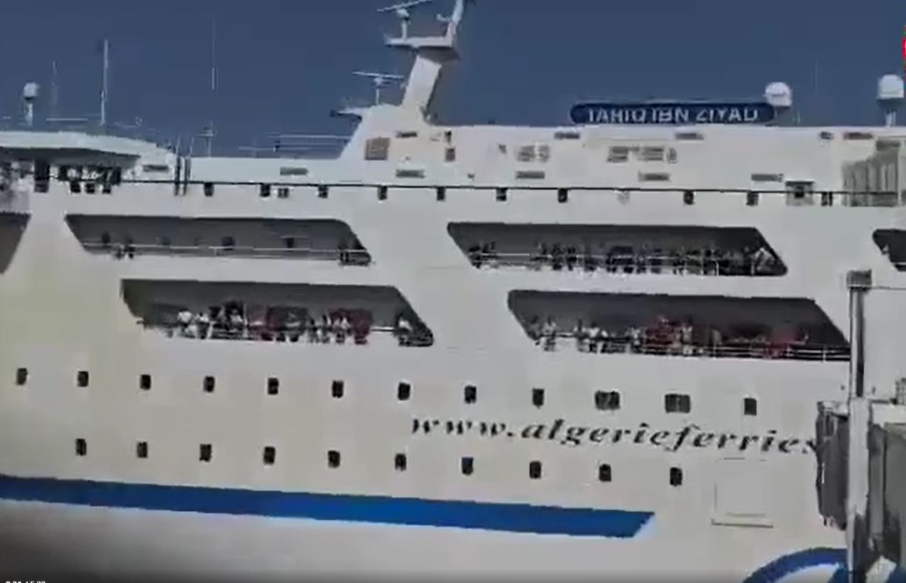 Annaba.. The arrival of the first flight on the new sea line to transport passengers Annaba-Genoa-Al-Houwar Algeria