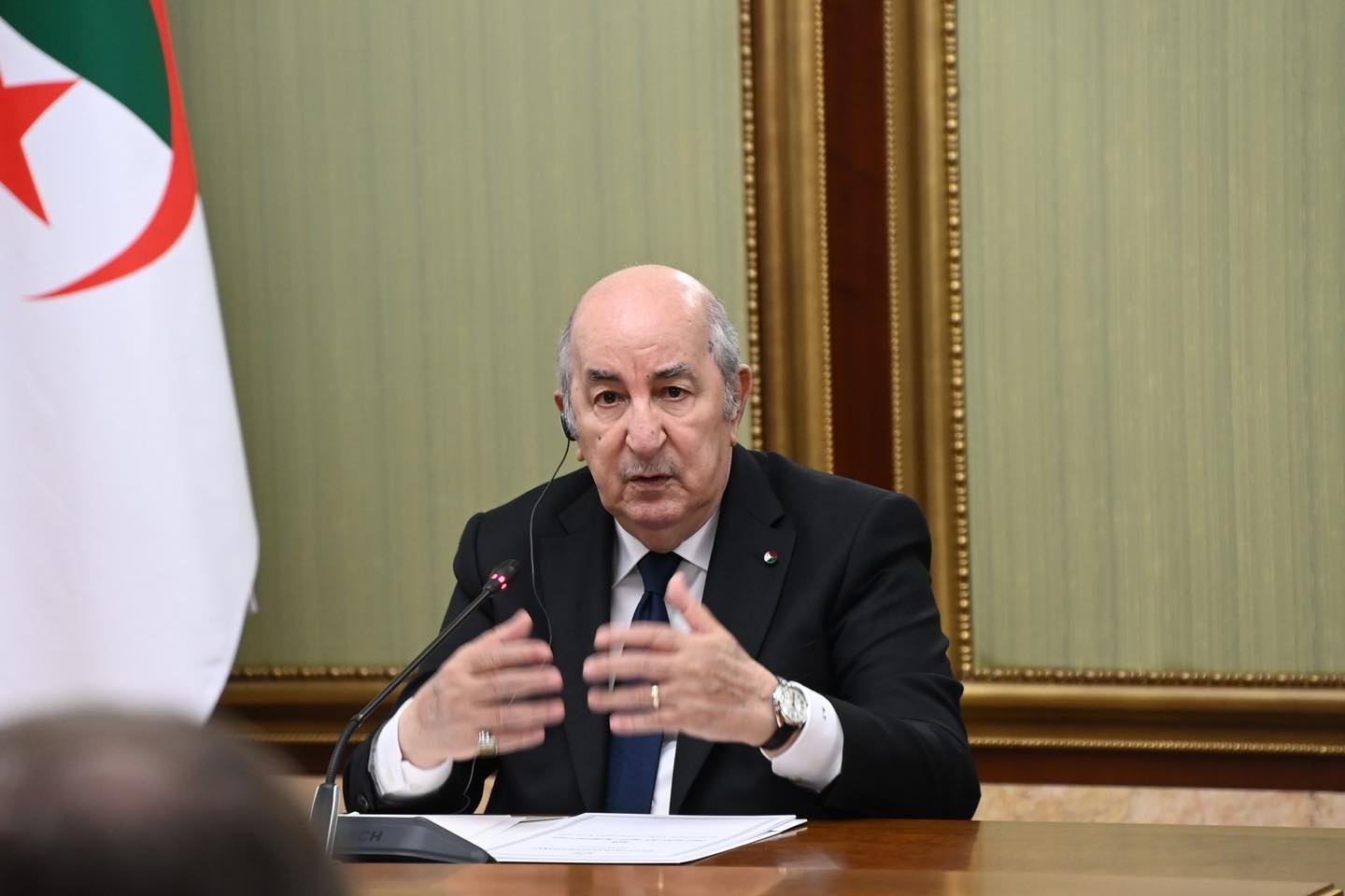 President Tebboune chairs a meeting of the Council of Ministers - Al-Hiwar Al-Jazairia
