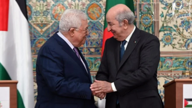 The Palestinian President thanks President Tebboune and the Algerian people - Al-Hiwar Algeria
