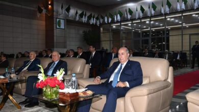 The President of the Republic supervises a ceremony at the National Army Club on the occasion of the 61st anniversary of Independence and Youth Day - Al-Hiwar Al-Jazairia