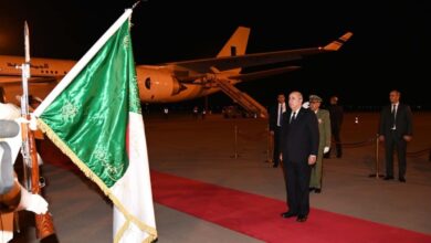 The President of the Republic returns to Algeria