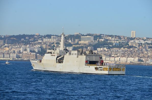 In pictures: The Indian Navy's cruise ship "INS SUMEDHA" stopped in the port of Algiers - Algerian Dialogue