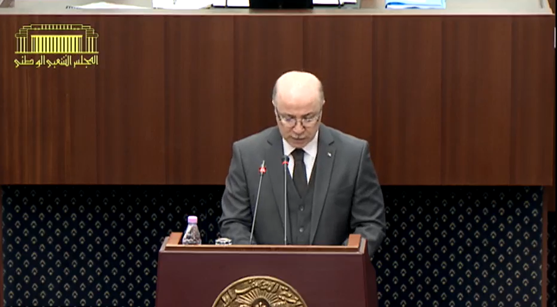 The Prime Minister presents the government's general policy statement to deputies of the National People's Assembly - Algerian Dialogue