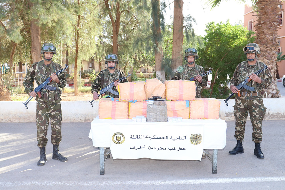 The army confirms its constant vigilance to fight terrorism and crime