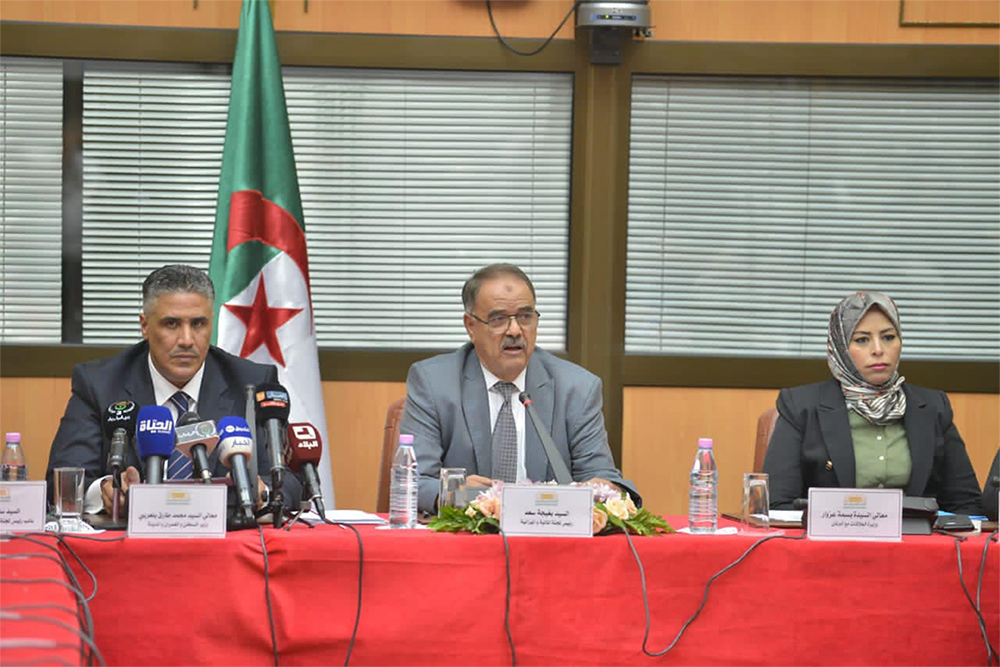 The Algerian government is working to continue the social support program