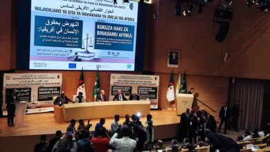 Al-Arbawi supervises the work of the Sixth African Judicial Dialogue - Al-Hiwar Algeria
