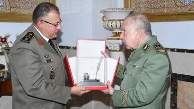 In pictures.. Lieutenant General Saeed Chengriha receives the Chief of Staff of the Tunisian Armed Forces - Algerian Dialogue