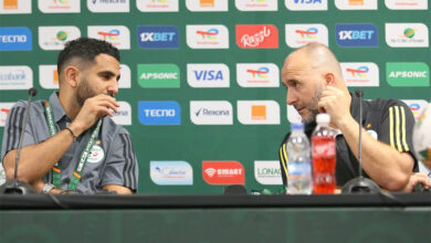 Mahrez sends a touching farewell message to Belmadi