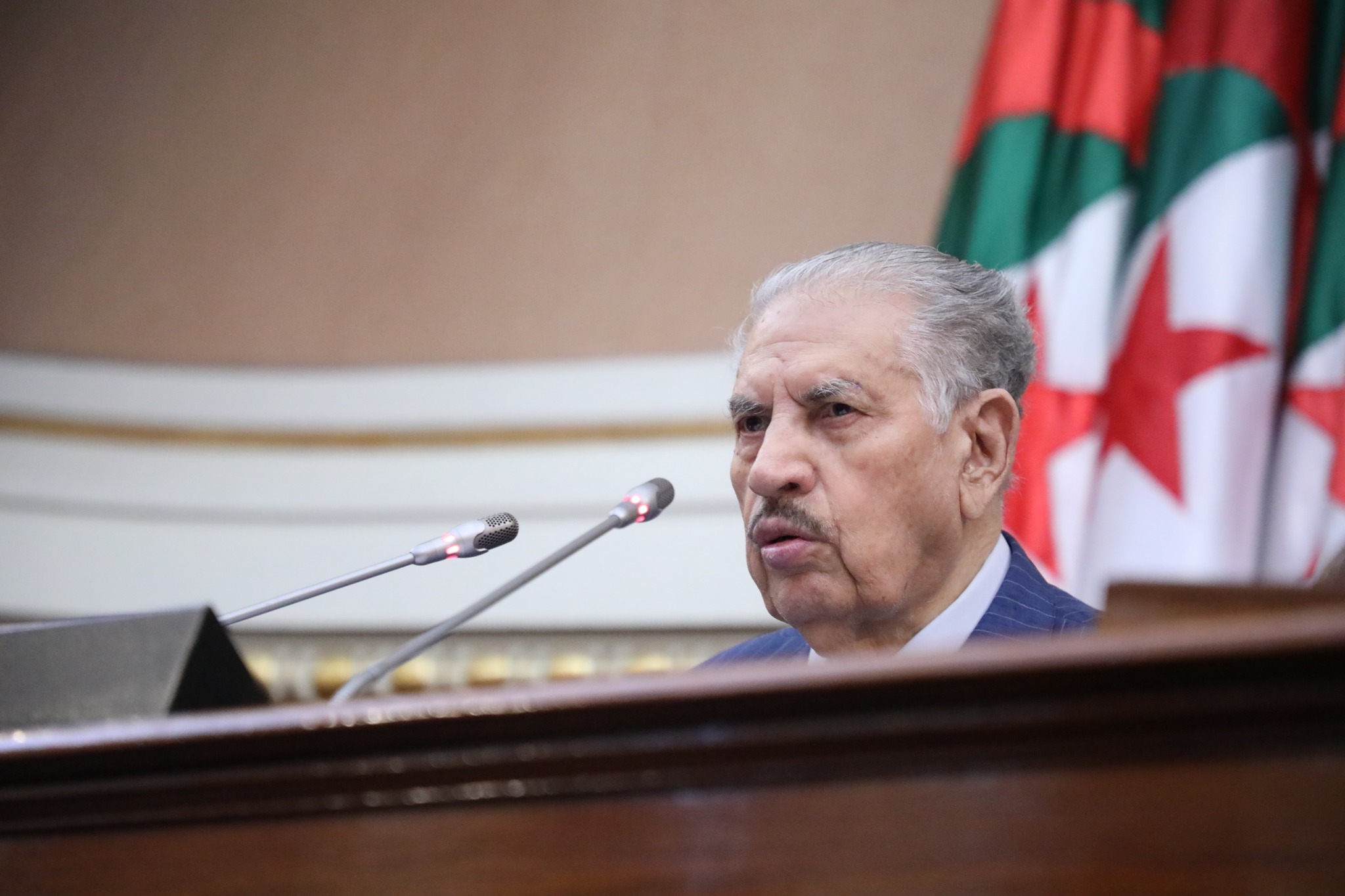 Proof of membership of a new member entitled Presidential Third - New Algeria