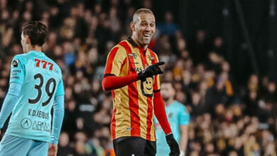 Slimani continues to score goals with his Belgian team - New Algeria