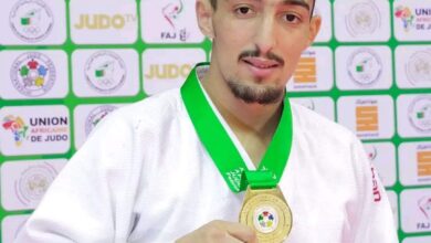 Algerian Qais Mudathir is an African champion in judo - New Algeria