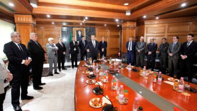 In pictures: Arkab supervises a reception on the occasion of Eid al-Fitr - Algerian Al-Hiwar