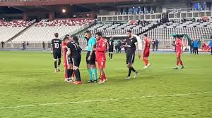 Watch...two players from ES Setif fight over a penalty kick!  - New Algeria