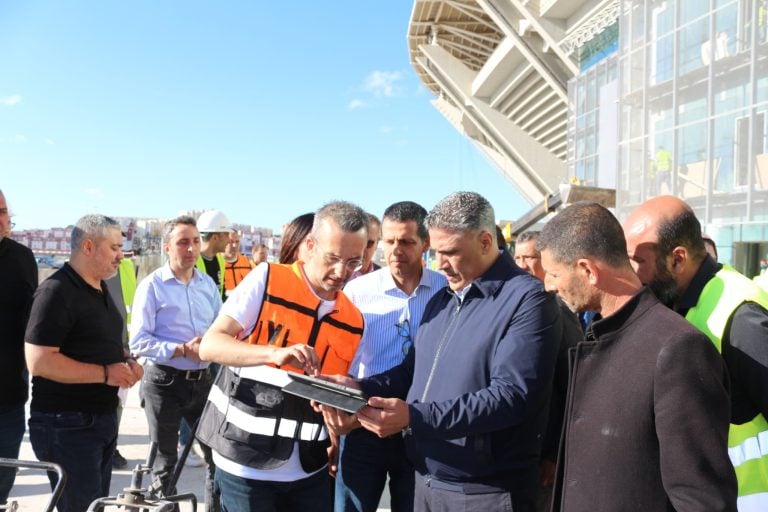 In pictures: The Minister of Housing inspects the Douira Stadium - New Algeria