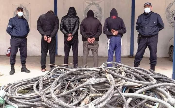 Overthrowing the thief of copper cables and high-voltage electrical wires - New Algeria