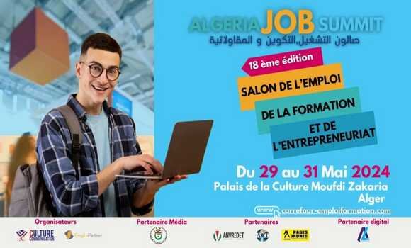 The 18th edition of the National Salon for Employment, Training and Entrepreneurship, starting May 29th - Algerian Dialogue