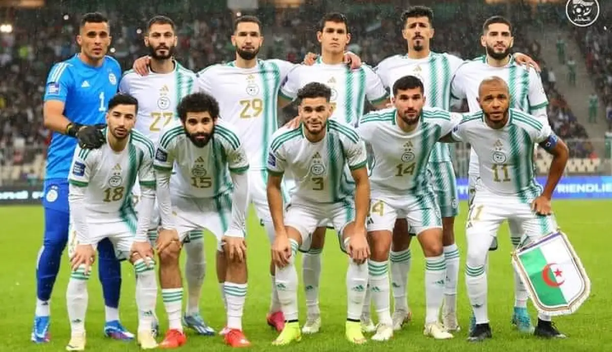 This is the date of the match between the national team and its Guinean counterpart - New Algeria