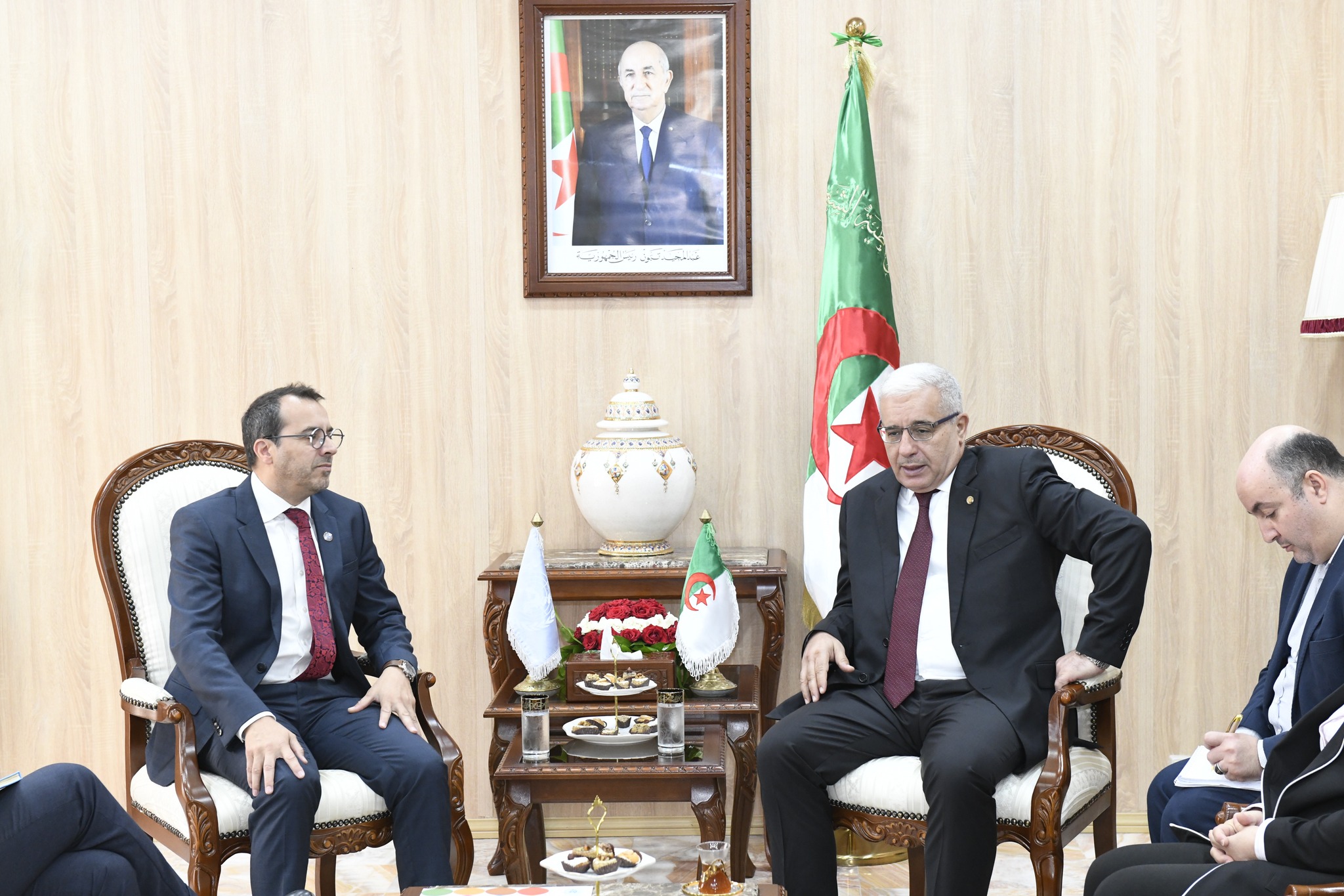 Boughali receives the United Nations Resident Coordinator in Algeria - New Algeria