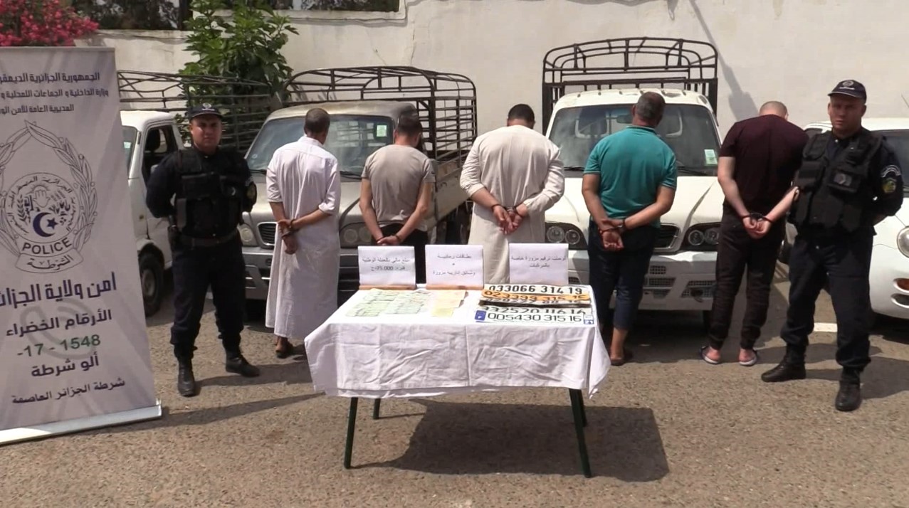 In pictures: The capital police overthrow a network specialized in vehicle theft - New Algeria