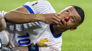 Mbappe will not leave Euro 2024 and will wear a mask over his nose - the new Algeria