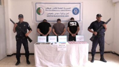 Sidi Bel Abbes police arrested 3 people and seized 1,025 hallucinogenic tablets - New Algeria