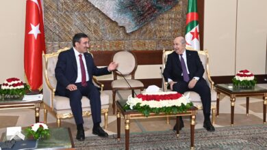 The President of the Republic receives the Turkish Vice President - New Algeria