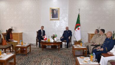 The Secretary-General of the Ministry of National Defense receives the Canadian Ambassador to Algeria - New Algeria