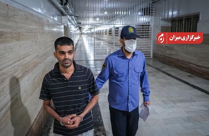 Implementing the death sentence against an Iranian spy, "Mossad", to carry out tasks within Iran