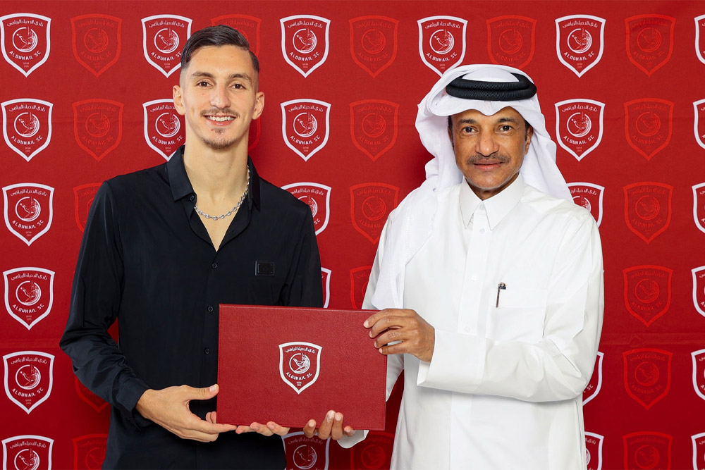 Officially, Bulbina joins the Qatari Duhail