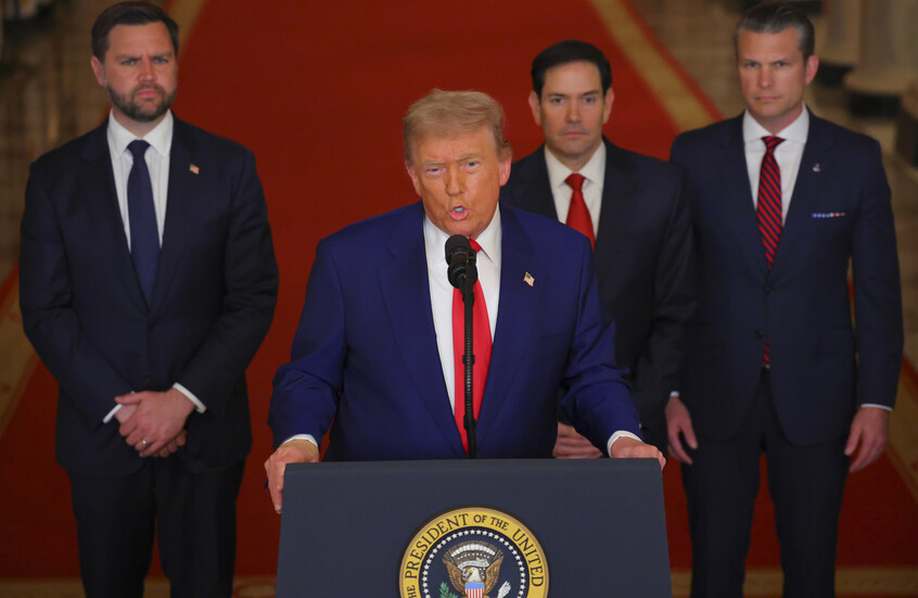 Trump in a speech to the nation after the bombing of nuclear establishments: Iran must make peace ... future attacks are much larger - Algerian dialogue