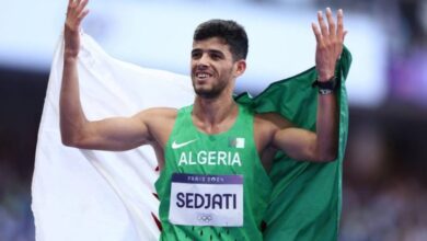 The Algerian, my shirts, third at the Monaco Community of the Diamond League - New Algeria