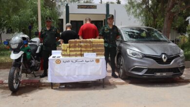 The army controls a huge amount of drugs from Morocco